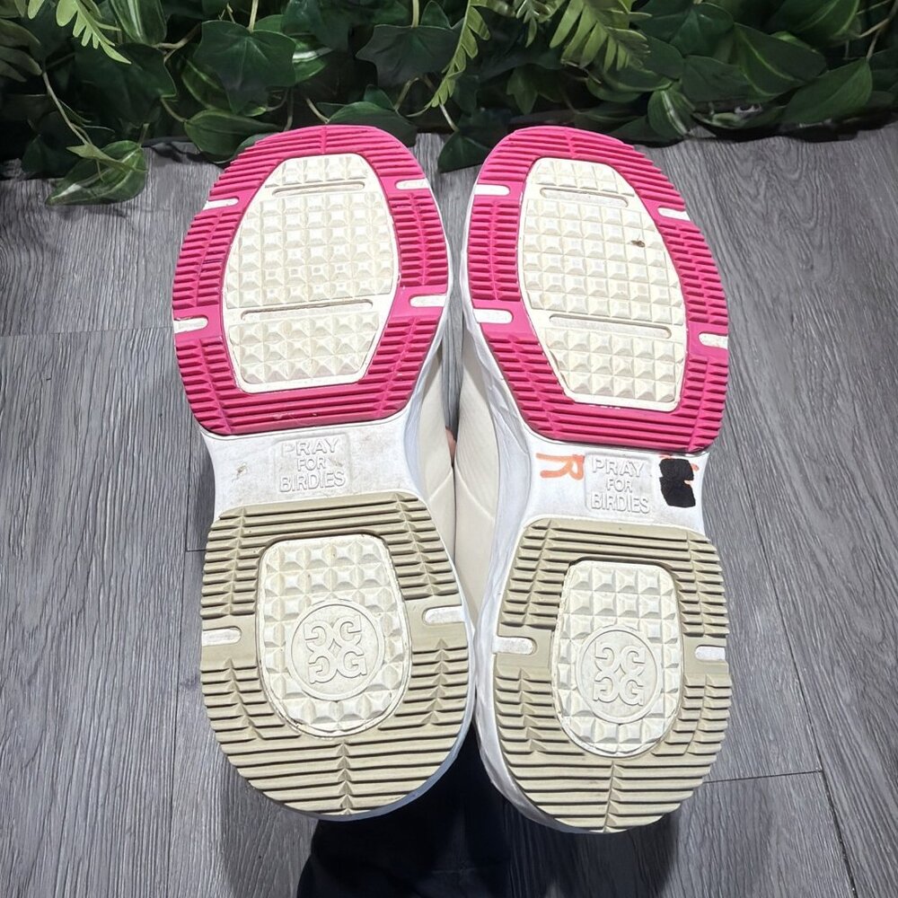 G/FORE GFORE MG4+ Limited Golf Shoe LADIES Cream Pink Size 5 - Picture 7 of 10